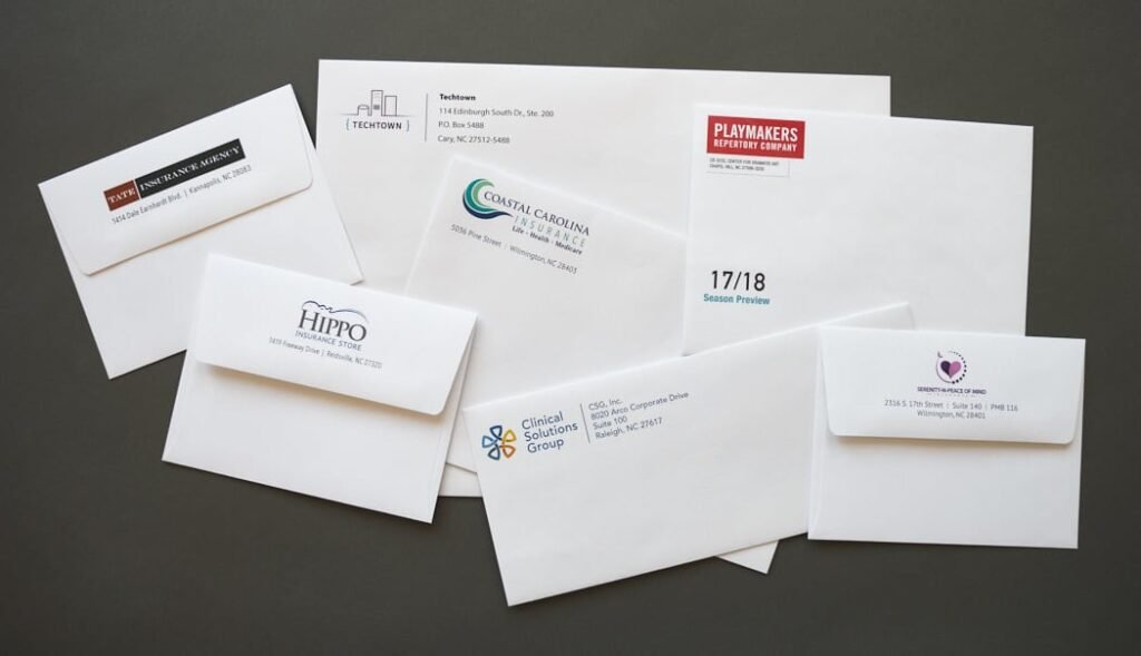 Envelope Printing Stourbridge